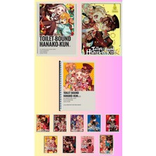 Toilet Bound Hanako Kun Poster A3 ,2 Adet Defter A4 1ADET , Fotokart 9 Adet