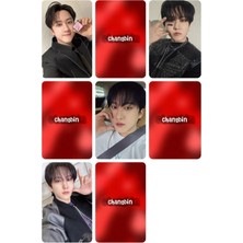 Changbin Stray Kids   Fotokart Pvc Kaplı 9*6 cm 7 Adet Alındığında 2 Adet Hediye