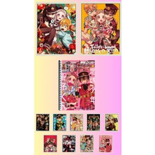 Jibaku Shounen Hanako Kun Poster A3 ,2 Adet Defter A4 1ADET , Fotokart 9 Adet