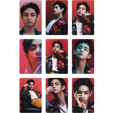 Taehyung Bts   Fotokart Pvc Kaplı 9*6 cm