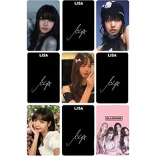 Lisa Blackpink  Fotokart Pvc Kaplı 9*6 cm 7 Adet Al 2 Adet Hediye Gönderimi Yapılacaktır