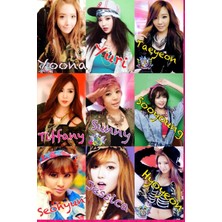 Girls Generation   Fotokart Pvc Kaplı 9*6 cm