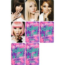 2ne1 ( Jl-Bom-Minzy-Dara )  Fotokart Pvc Kaplı 9*6 cm 6 Adet Alı 3 Adet Hediye Gelsin