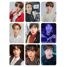 Jin Bts   Fotokart Pvc Kaplı 9*6 cm