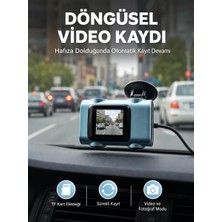 Marsilyan Mini Araç Içi Kamera Sürekli Kayıt Geniş Açılı Yeni Nesil