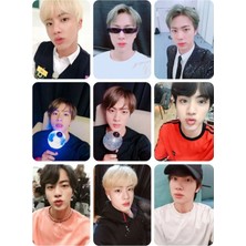 Jin Bts   Fotokart Pvc Kaplı 9*6 cm
