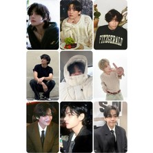 Taehyung Bts   Fotokart Pvc Kaplı 9*6 cm