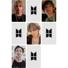 Taehyung Bts   Fotokart Pvc Kaplı 9*6 cm