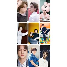 Jin Bts   Fotokart Pvc Kaplı 9*6 cm