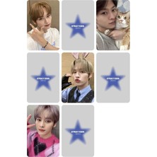 Lee Know Stray Kids   Fotokart Pvc Kaplı 9*6 cm 7 Adet Alındığında 2 Adet Hediye
