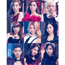 Girls Generation   Fotokart Pvc Kaplı 9*6 cm