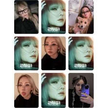 2ne1 ( Jl-Bom-Minzy-Dara )  Fotokart Pvc Kaplı 9*6 cm 6 Adet Alı 3 Adet Hediye Gelsin