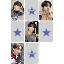 Han Jisung Stray Kids   Fotokart Pvc Kaplı 9*6 cm 7 Adet Alındığında 2 Adet Hediye