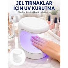 Marsilyan Kalıcı Oje Kurutucu Uv LED Teknolojisi Taşınabilir Mini Tırnak Kurutucu Yeni Nesil