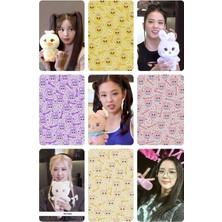 Jisoo Balackpink  Fotokart Pvc Kaplı 9*6 cm 7 Adet Al 2 Adet Hediye Gönderimi Yapılacktır