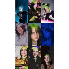 Billie Eilish   Fotokart Pvc Kaplı 9*6 cm