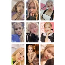 Rose Blackpink   Fotokart Pvc Kaplı 9*6 cm 7 Adet Tane 2 Adet Hediye Gönderimi Yapılacaktır