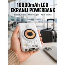 Toyigoo LCD Göstergeli Manyetik Powerbank Type C USB Girişli Yeni Nesil