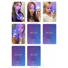 Aespa   Fotokart Pvc Kaplı 9*6 cm 7 Adet Alındığında 2 Adet Hediye Gönderimi Yapılacaktır