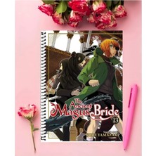 Fbn Store The Ancient Magus Bride Anime Defter   Özel Tasarım A5 Boyutu 15*21 cm Telli Çizgisiz