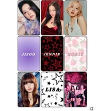 Jisoo Balackpink  Fotokart Pvc Kaplı 9*6 cm 7 Adet Al 2 Adet Hediye Gönderimi Yapılacktır