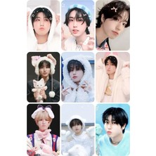 Han Jisung Stray Kids   Fotokart Pvc Kaplı 9*6 cm 7 Adet Alındığında 2 Adet Hediye