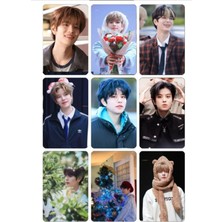 Seungmin Stray Kids   Fotokart Pvc Kaplı 9*6 cm 7 Adet Alındığında 2 Adet Hediye