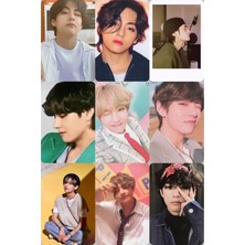 Taehyung Bts   Fotokart Pvc Kaplı 9*6 cm