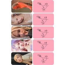 Rose Blackpink   Fotokart Pvc Kaplı 9*6 cm 7 Adet Tane 2 Adet Hediye Gönderimi Yapılacaktır