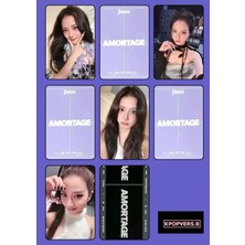 Jisoo Balackpink  Fotokart Pvc Kaplı 9*6 cm 7 Adet Al 2 Adet Hediye Gönderimi Yapılacktır