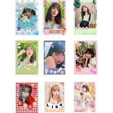 Blackpink Jennie Rose Jisoo Lisa   Fotokart Pvc Kaplı 9*6 cm