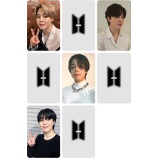 Jimin Bts   Fotokart Pvc Kaplı 9*6 cm