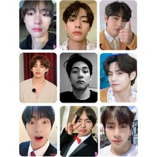 Taehyung Bts   Fotokart Pvc Kaplı 9*6 cm