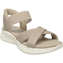 Skechers Ultra Flex 3.0 Kadın Bej Sandalet 119975 Tpe