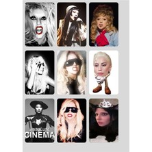 Lady Gaga   Fotokart Pvc Kaplı 9*6 cm