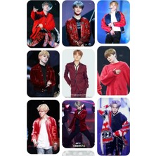 Jimin Bts   Fotokart Pvc Kaplı 9*6 cm