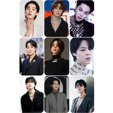 Jimin Bts   Fotokart Pvc Kaplı 9*6 cm