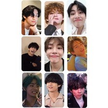 Taehyung Bts   Fotokart Pvc Kaplı 9*6 cm