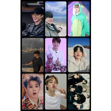 Jimin Bts   Fotokart Pvc Kaplı 9*6 cm