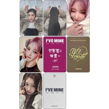 Leeseo Ive   Fotokart Pvc Kaplı 9*6 cm 7 Adet Alındığında 2 Adet Hediye Gönderimi Yapılacaktır