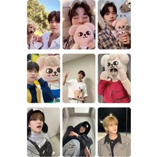 Seungmin Stray Kids   Fotokart Pvc Kaplı 9*6 cm 7 Adet Alındığında 2 Adet Hediye