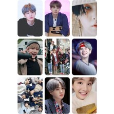 Suga Bts   Fotokart Pvc Kaplı 9*6 cm