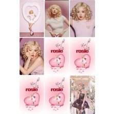 Rose Blackpink   Fotokart Pvc Kaplı 9*6 cm 7 Adet Tane 2 Adet Hediye Gönderimi Yapılacaktır