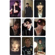Bang Chan Stray Kids   Fotokart Pvc Kaplı 9*6 cm 7 Adet Alındığında 2 Adet Hediye