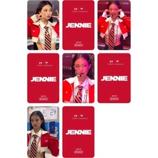 Jennie Blackpink   Fotokart Pvc Kaplı 9*6 cm 7 Adet Al 2 Adet Hediye Gönderimi Yapılacaktır