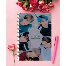 Fbn Store Tomorrow x Together Defter   Özel Tasarım A5 Boyutu 15*21 cm Telli Çizgisiz Defter