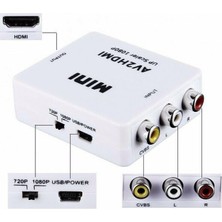 Mykablo HDMI Çevirici - RCA Giriş - HDMI Çıkış - Aktif