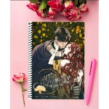 Under The Oak Tree Anime Defter   Özel Tasarım A5 Boyutu 15*21 cm Telli Çizgisiz Defter