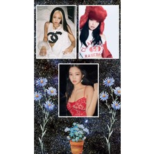 Jennie Blackpink Poster Seti 3 Adet A3 Boyutu 30*42 cm 200 gr Kuşe Kağıt Parlak Poster Seti