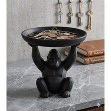 Baba Oğul 3D Goril Dekoratif Şekerlik – Lokumluk – Bayram Şekerliği – Masa Üstü Dekoratif Şeker Kabı – 3D Dekoratif Şekerlik